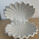 Vintage iridescent ceramic shell emptier