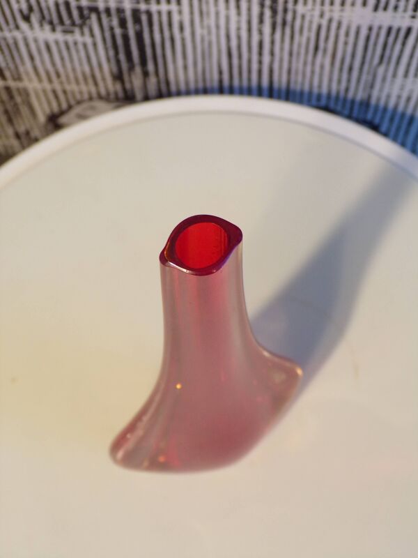 Vase goutte Murano Sommerso Flavio Poli