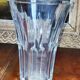 Crystal vase signed by Baccarat