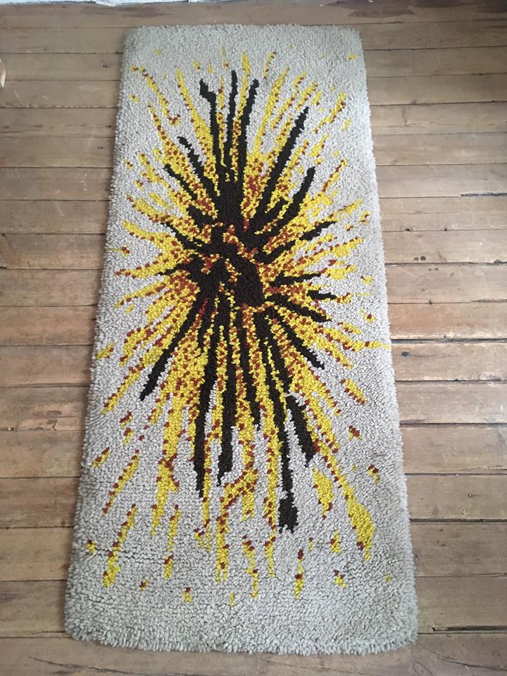Vintage carpet 70x164cm