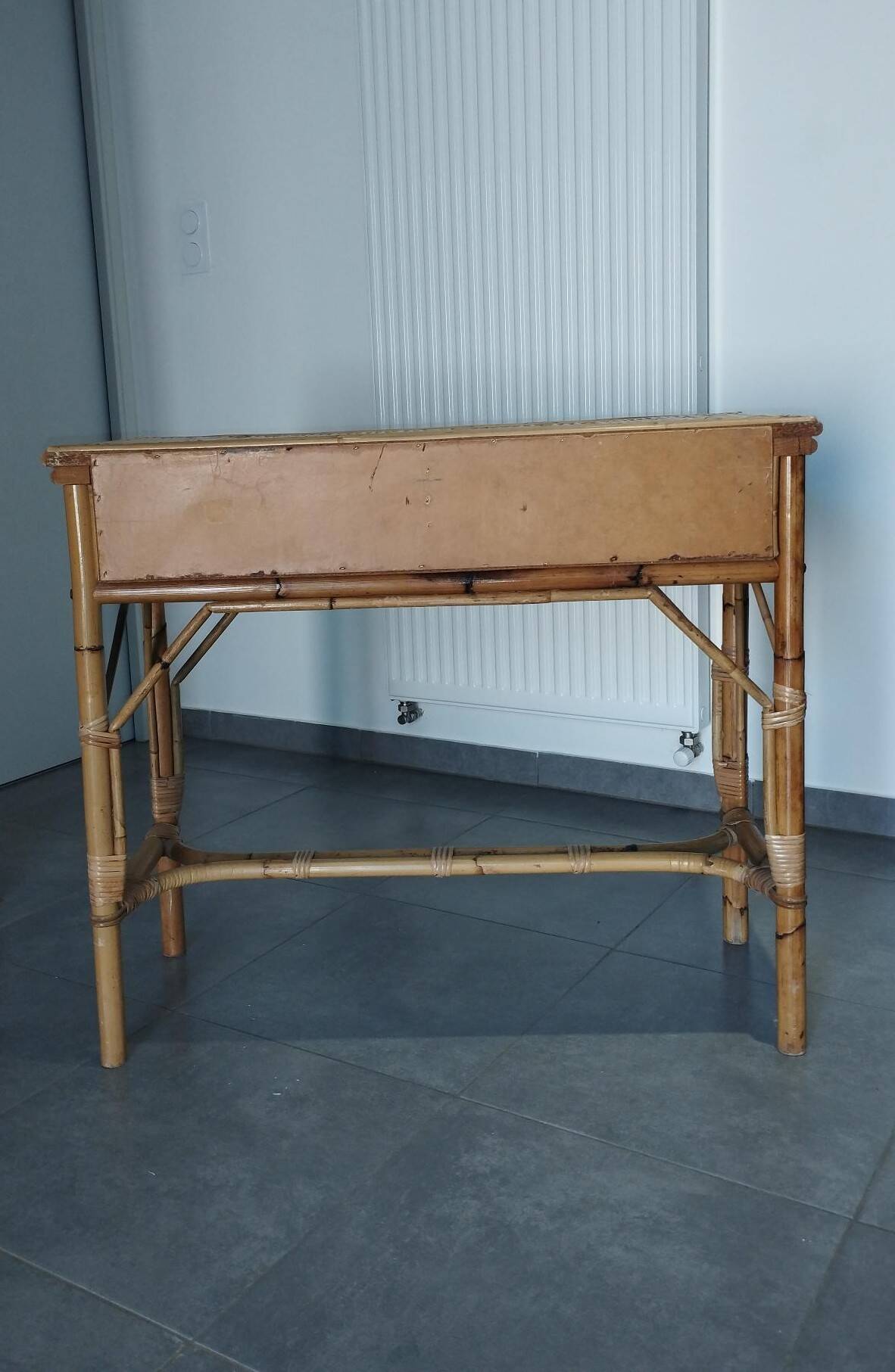 Vintage console attributed to Vivai del Sud.