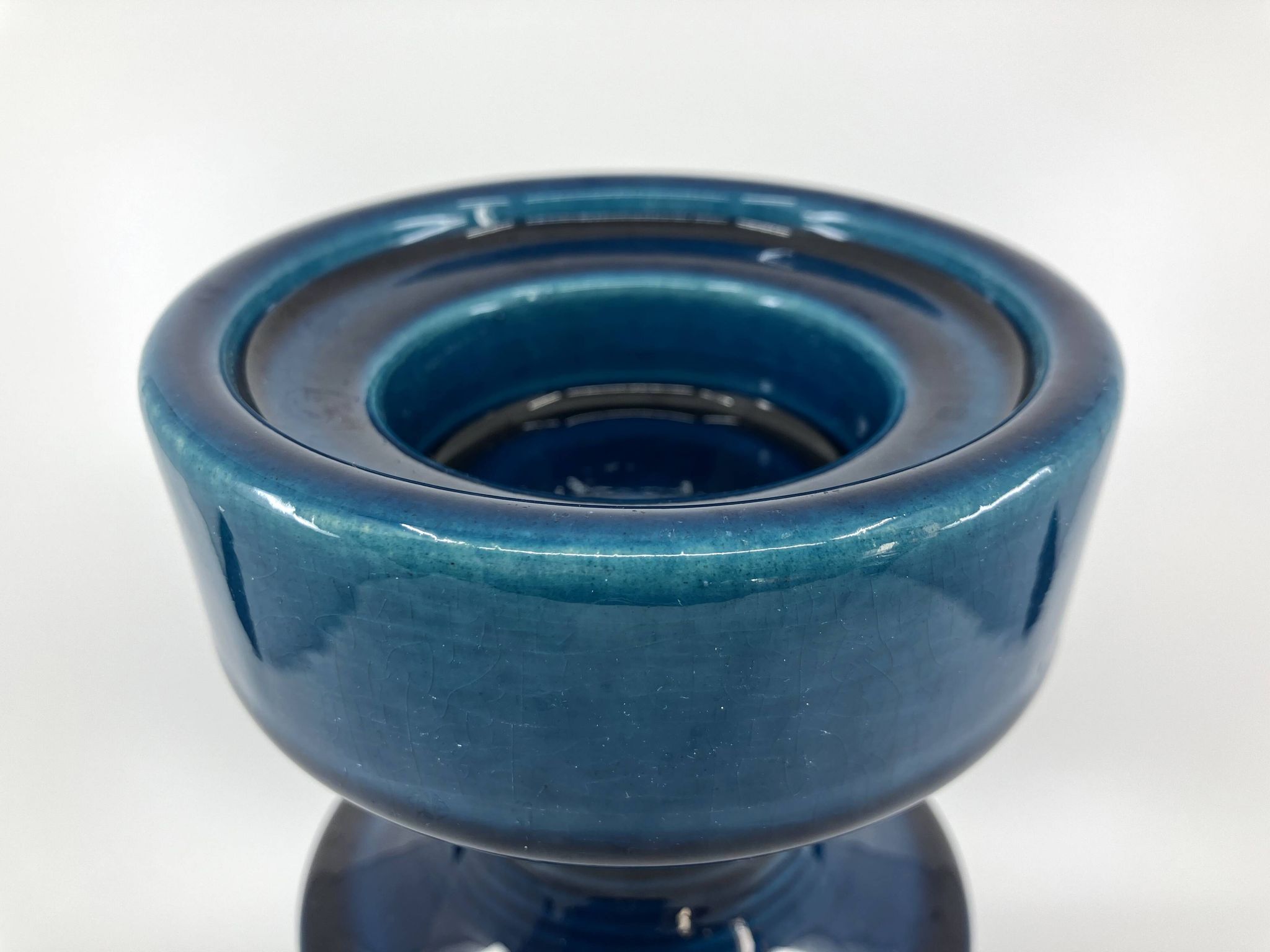 Grand bougeoir en céramique Steuler • Design Cari Zalloni • Circa 60-70