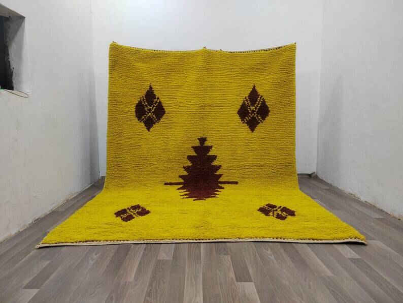 Traditional handmade Berber rug 200cm x 300cm