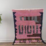 Handmade moroccan berber carpet 158 x 108 cm