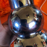 Space age table lamp with chrome balls