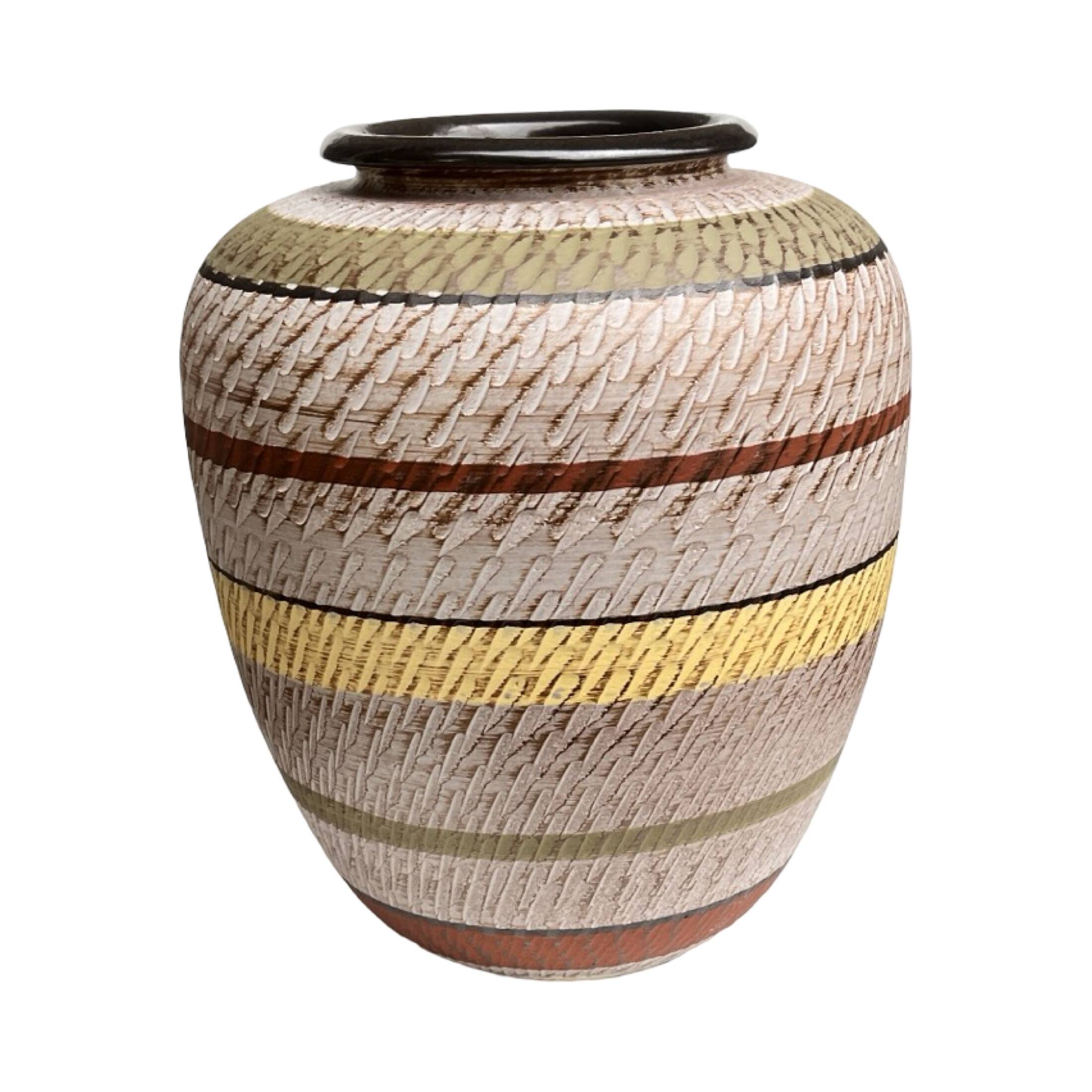 Dümler & Breiden "Faux Klinker" floor vase, type 29/25, Germany 1970s