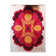 Red and orange roset carpet 300cm x 400cm