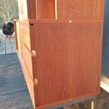 Modular teak furniture 1960 Arnaud design Louis Paolozzi