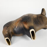 Ruscha Kurt Tschörner Vulcano ceramic bull, 1960