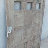 Antique low door decorative wall panel in solid oak