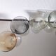 set of 6 glasses for cooked wine, multicolored pearly Arlequin digestif