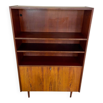 Danish retro vintage library in rosewood 1965
