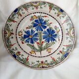 Former earthenware dish from northern France, Late 18th, early 19th century