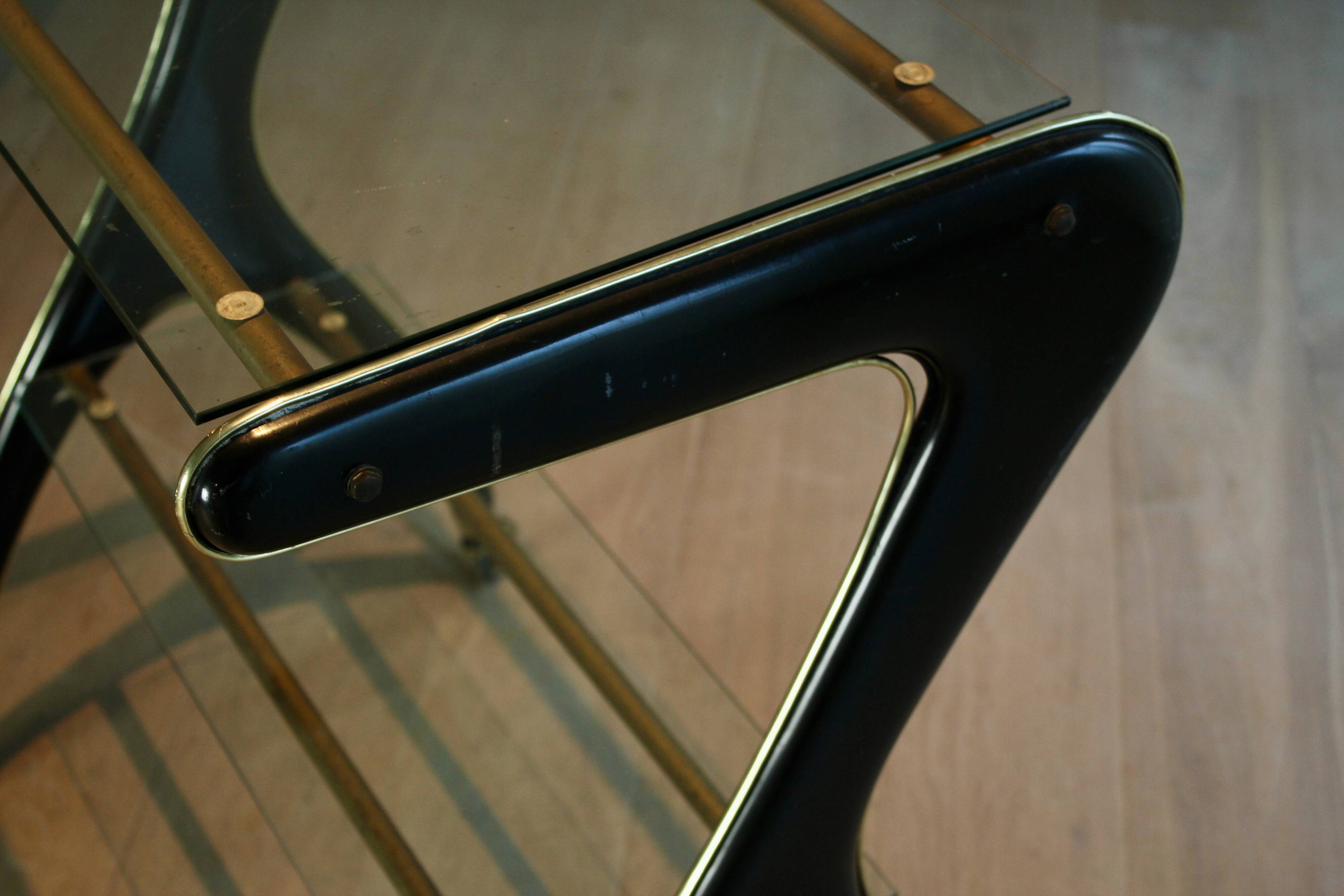 Table d'appoint par Rama Moncalieri (Turin), années 1950, Italie