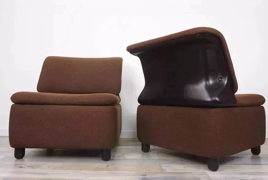 Pair of vintage armchairs