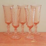 Rosaline champagne flutes