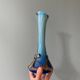 Blown glass vase signed Jean Michel Operto de Biot