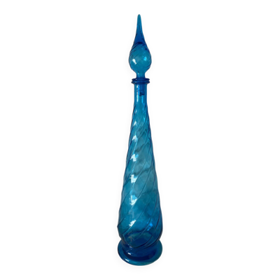 Grande carafe Empoli 67 cm, Italie, années 60-70