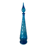 Grande carafe Empoli 67 cm, Italie, années 60-70