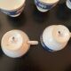 Coffee cup set/saucers/sugar bowl/milk jug/teapot