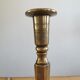 Bougeoir en laiton bronze
