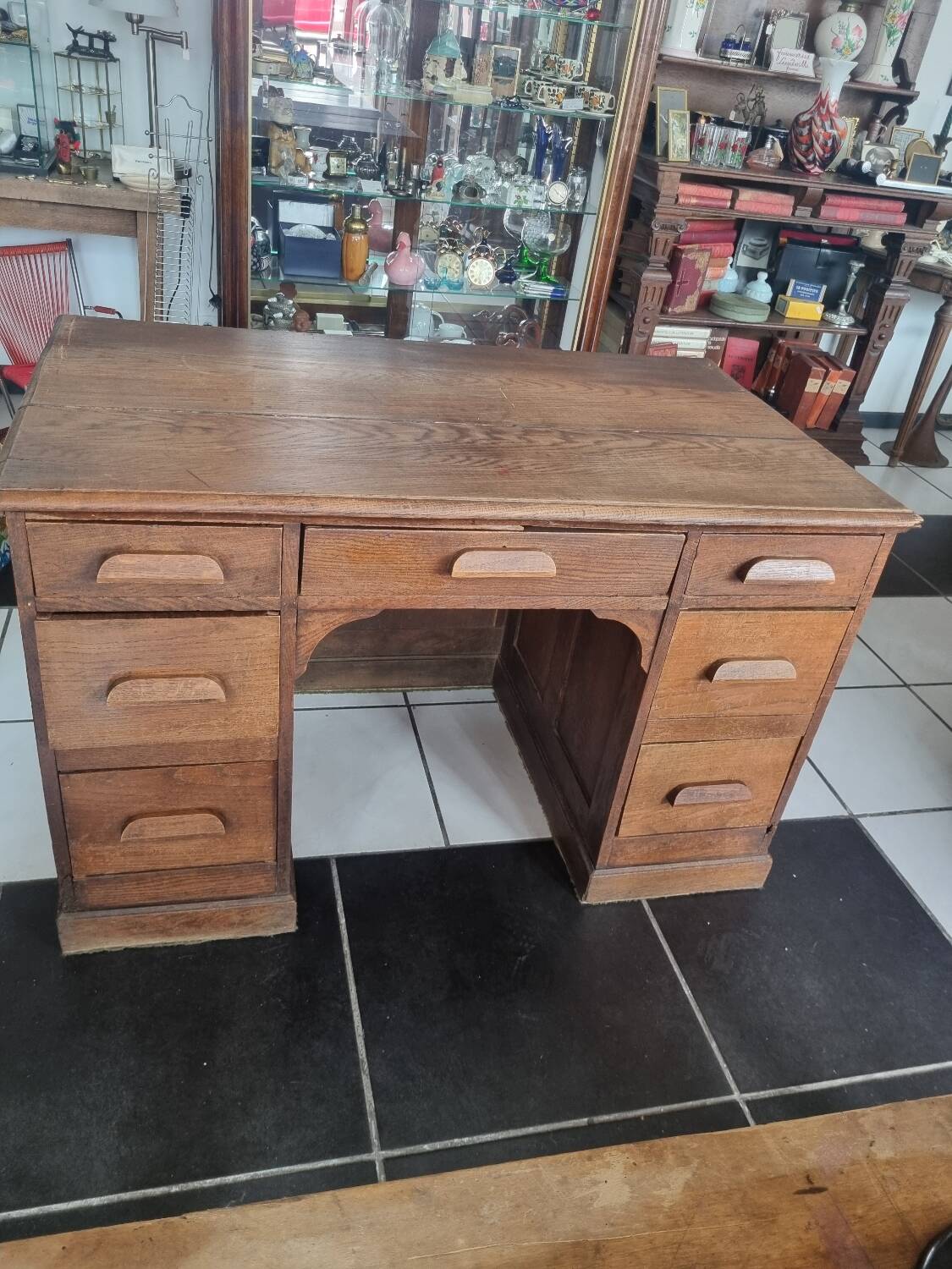 Old vintage desk