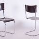 Set of 4 Restored Bauhaus Chairs, Mart Stam, Robert Slezak, Czechia, 1930s