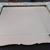 Rectangular Venetian mirror known as Venice with flower decoration