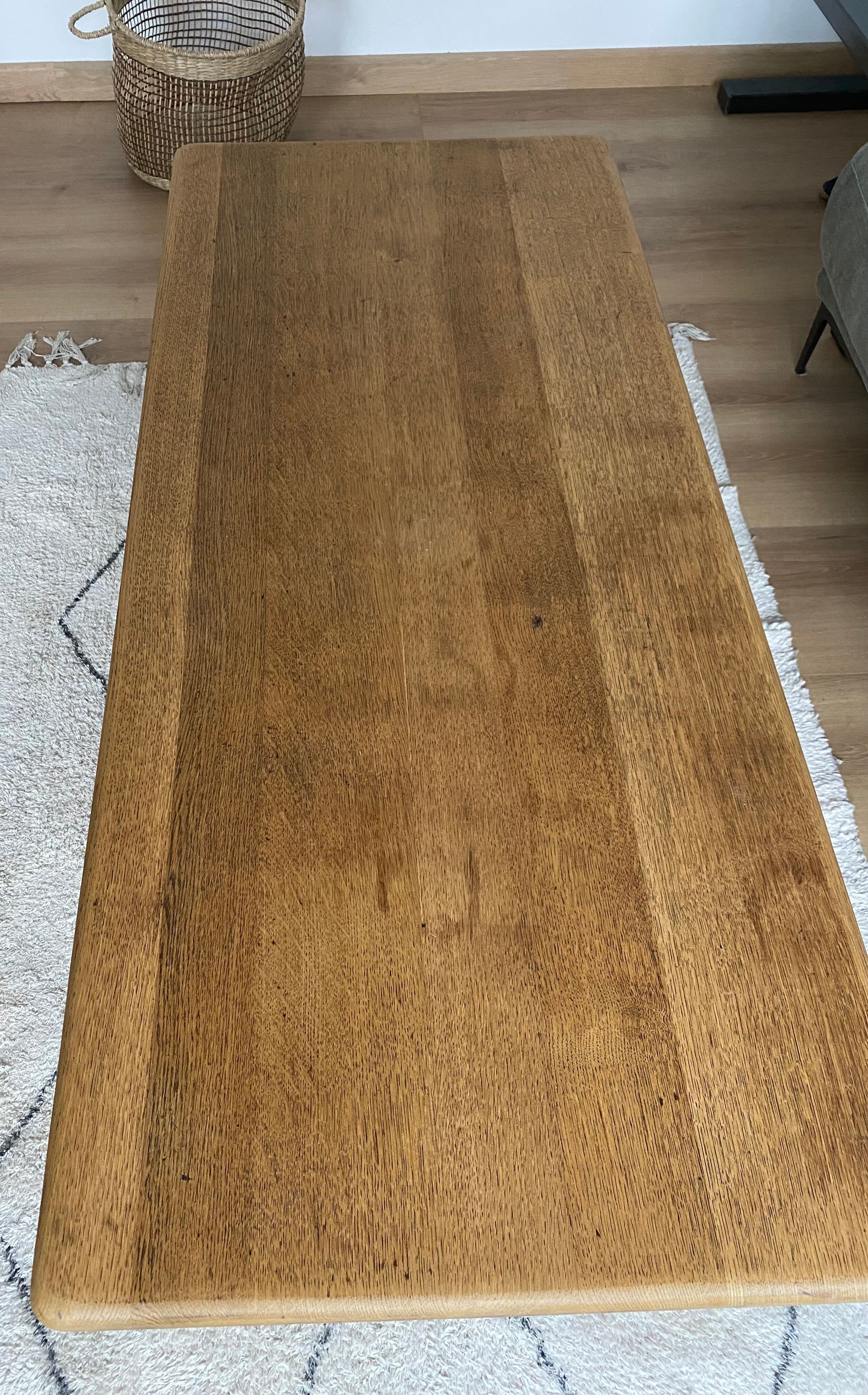 Oak coffee table