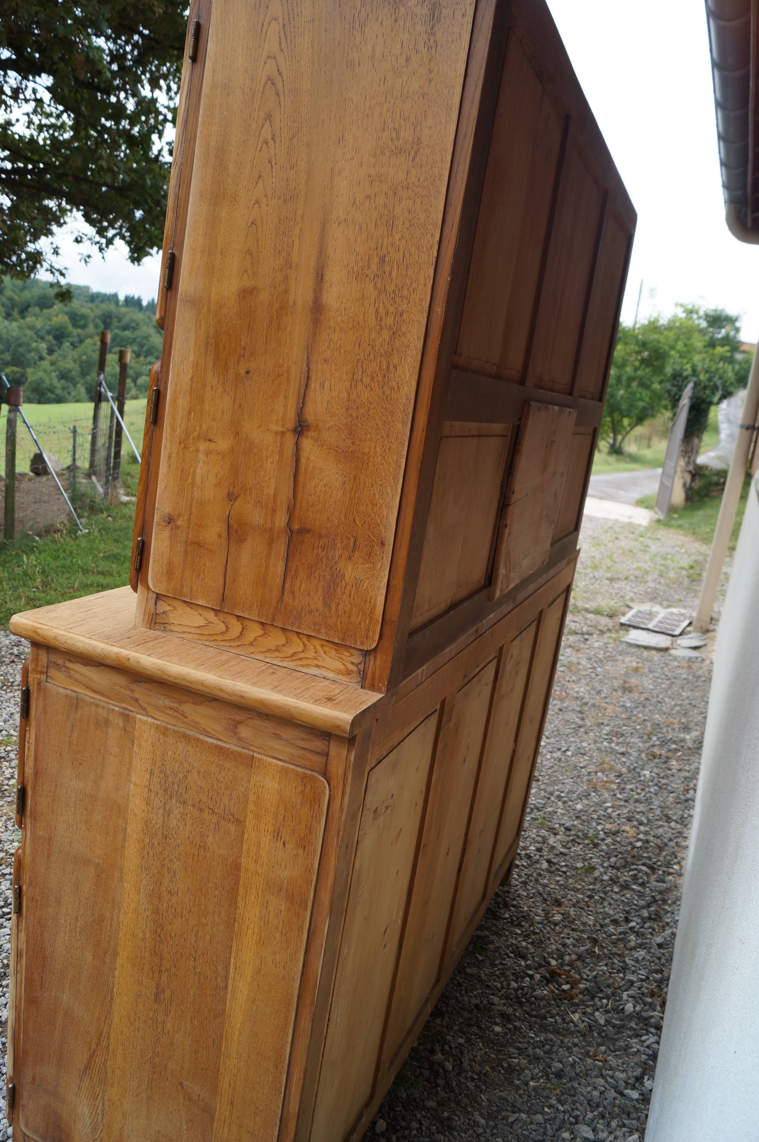 Mado sideboard in sanded solid wood