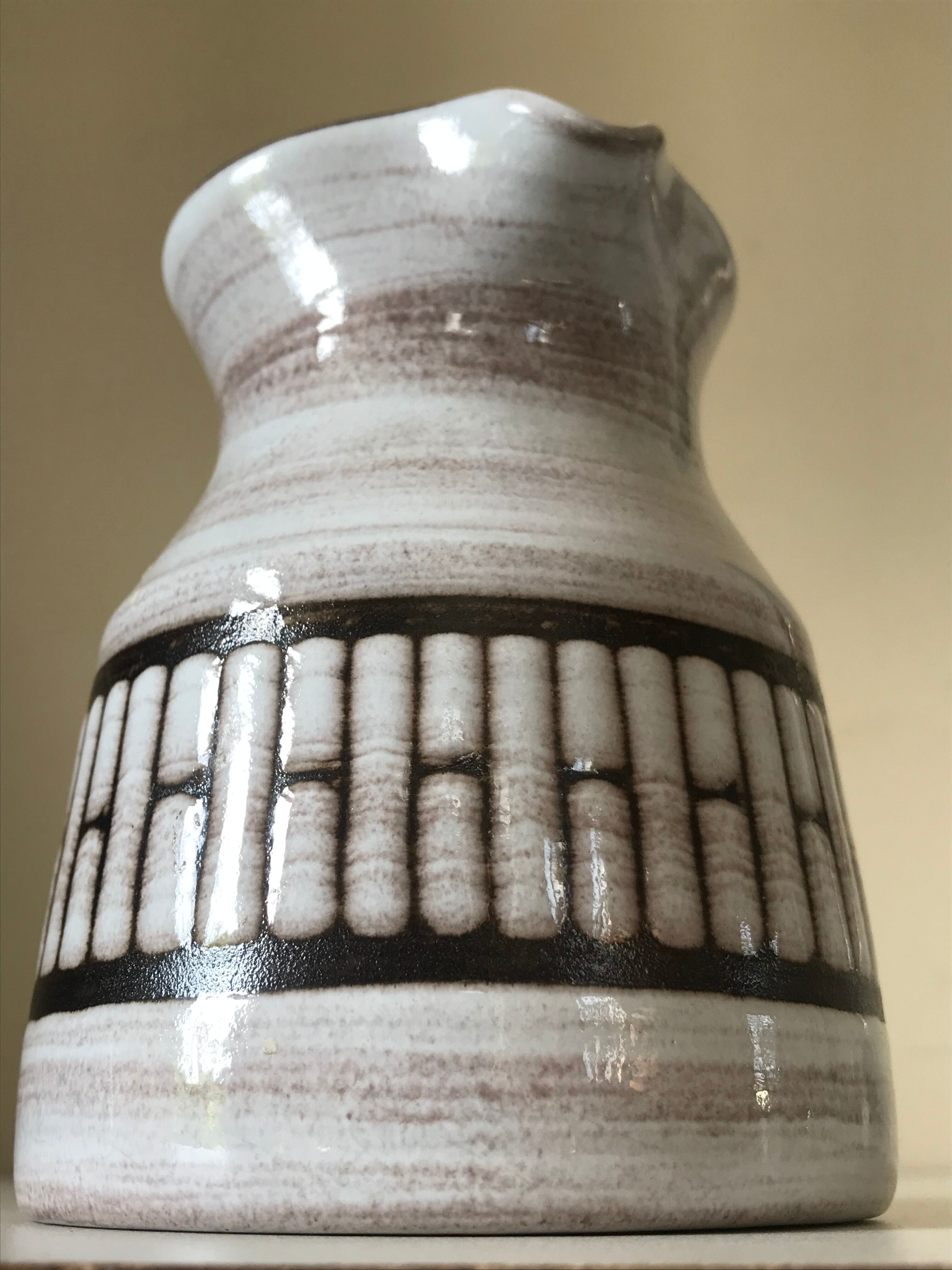 Vintage ceramic pitcher years 60