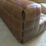 Vintage leather sofa Kashima Ligne Roset by Michel Ducaroy