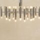70s chandelier by Doria Leuchten