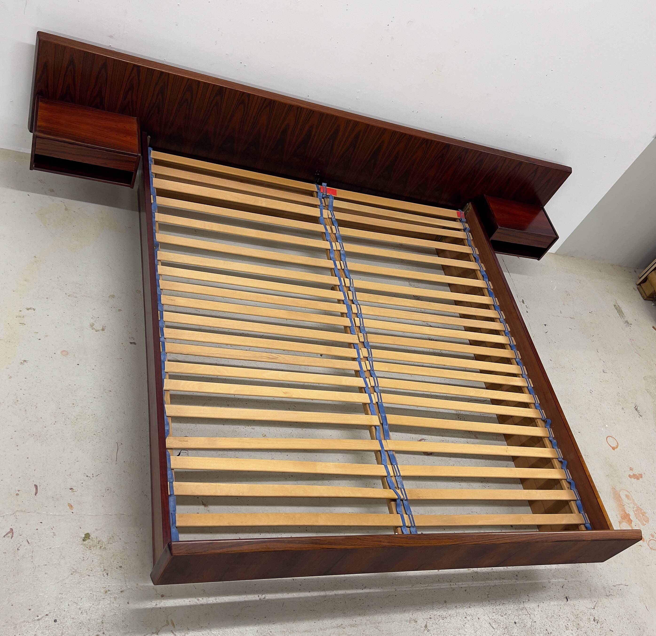 Danish Floating Bed By Sannemans Møbelfabrik.