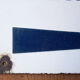 Enamelled "office" plate