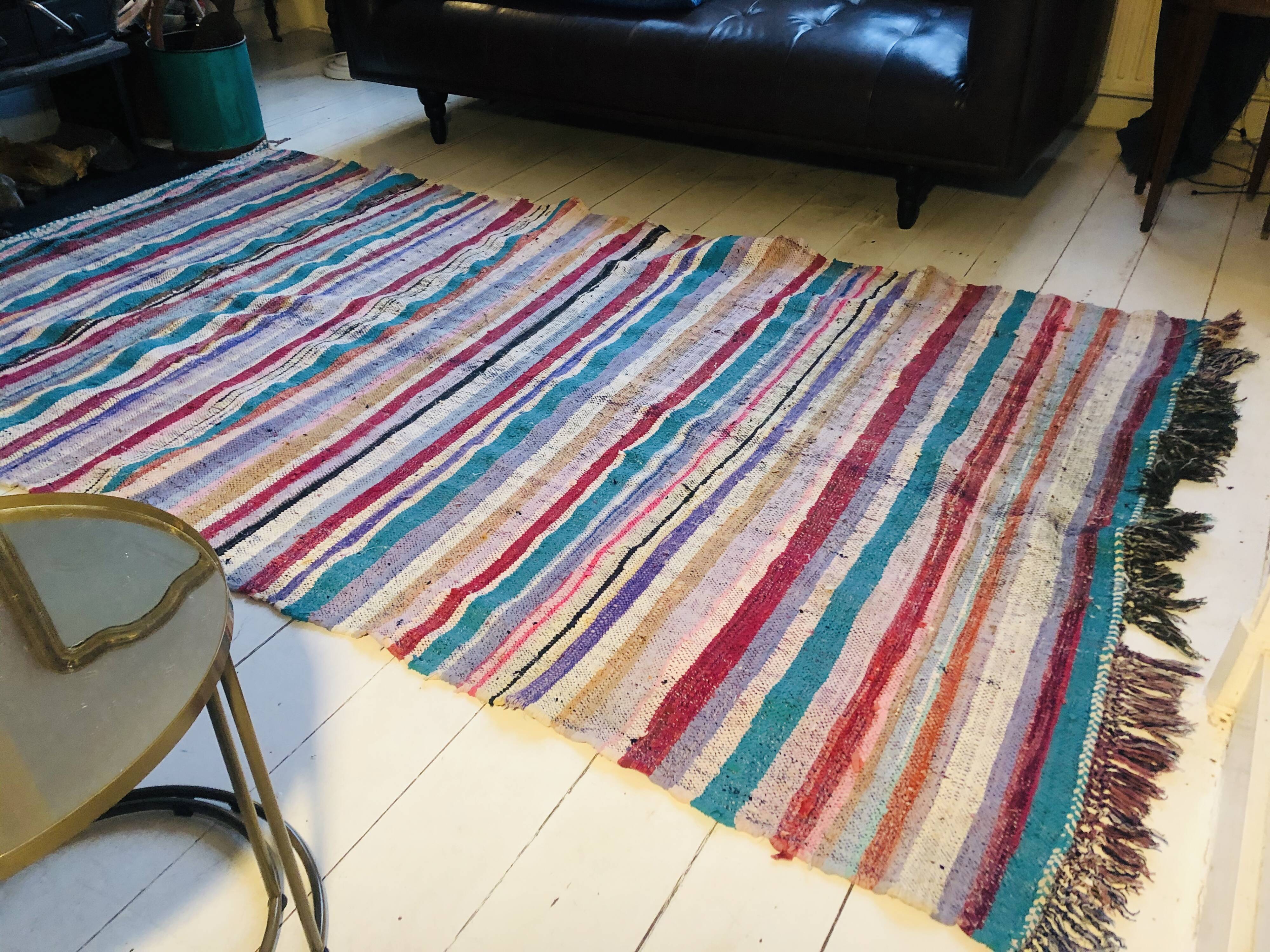 Vintage bohemian carpet 260x157cm