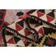 1970s Vintage Turkish Oushak Handmade Wool Cotton Pink Runner Rug 115x451