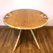 Table basse rotin