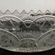 70s moulded glass fruit bowl
