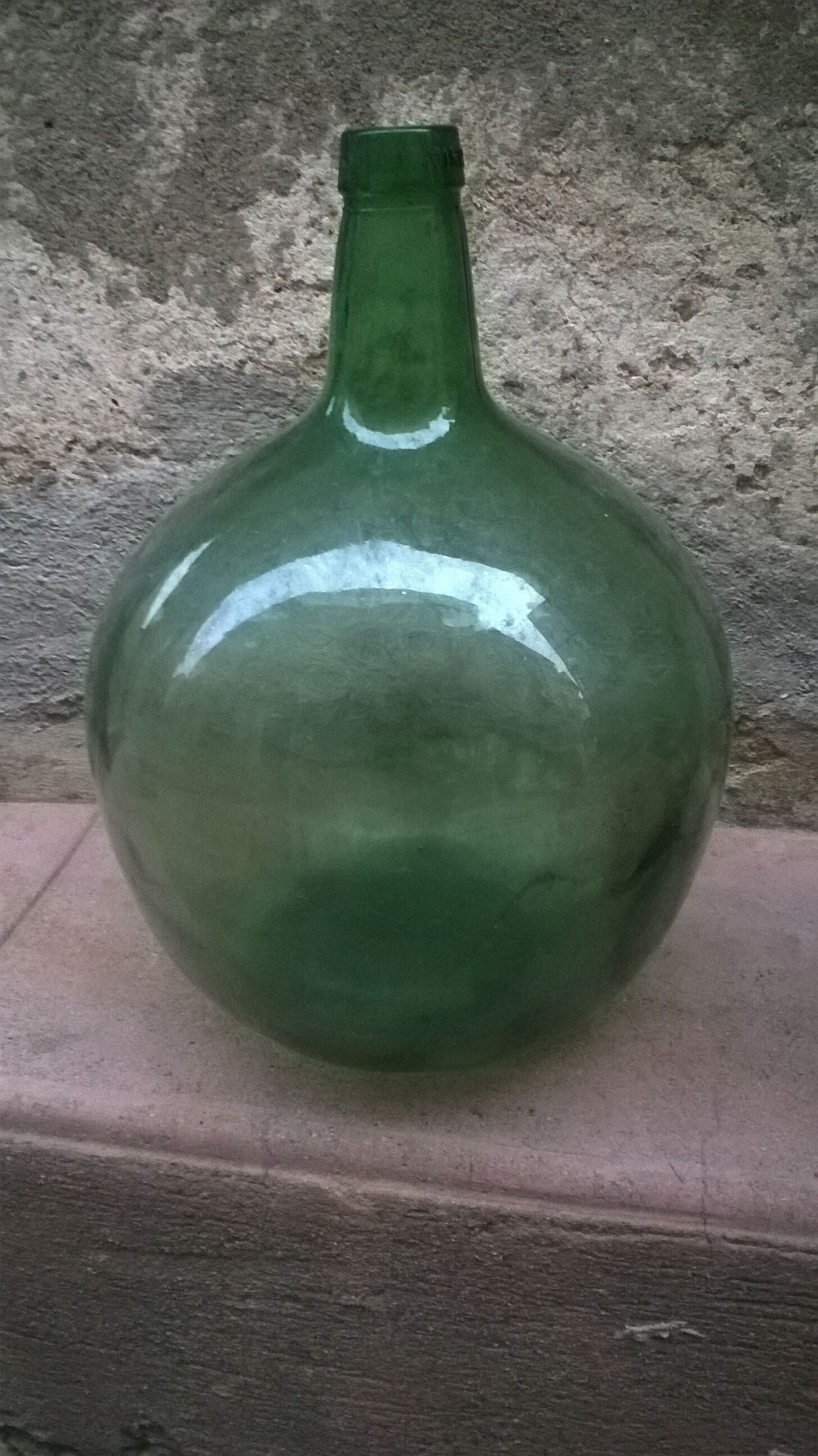 Glass canister "Lady Jeanne"