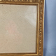 Old frame wood stucco gilding original 31x21 foliage 27x18 cm + glass sb