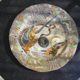 Gien earthenware dish rambouillet model