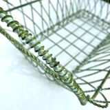 Twisted metal planter