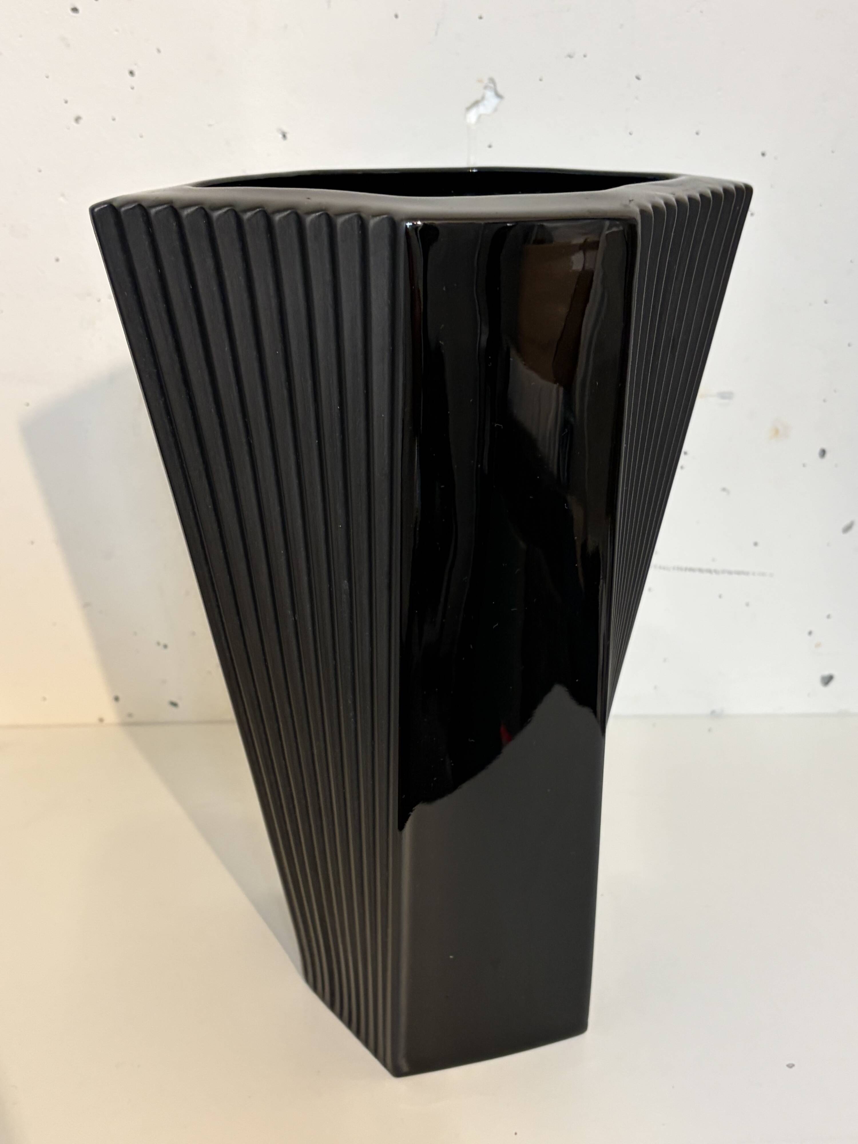 Ceramic vase Rosenthal, Sami Wirkkala, 1980