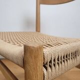 Set of 6 chairs by Hans J. Wegner for Carl Hansen & Søn, 1960