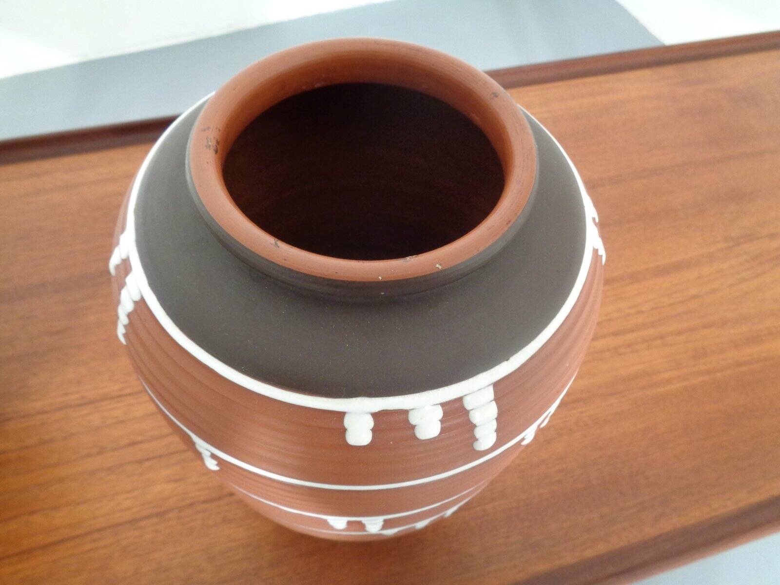 German ceramic vase, 1960s, set of 2