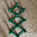 Folding coat rack wooden vintage