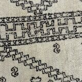 Old Berber Beni Ouarain rug