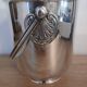 Christofle silver-plated metal ice bucket