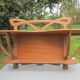 Art nouveau wall shelf
